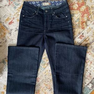 NWOT - Paige Premium Rising Glen Style Dark Wash Bootcut/Flare Jeans